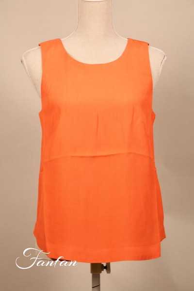 Ivko Top sans manches corail 81542