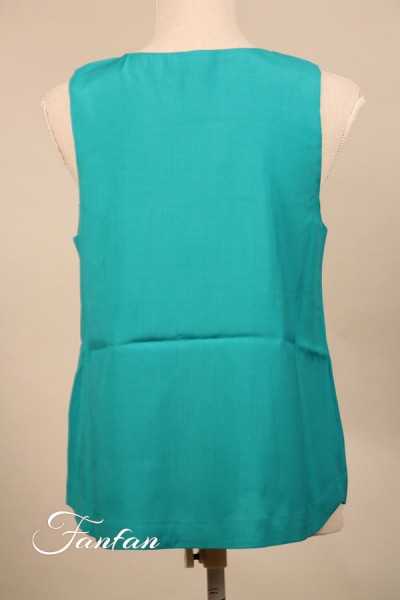 Ivko Top sans manches vert 81542