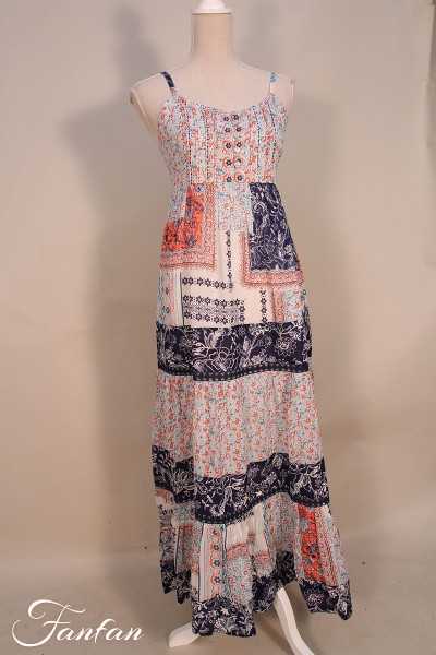 Orientique Naturally Robe à bretelles Ornos 21285