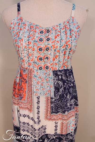 Orientique Naturally Robe à bretelles Ornos 21285