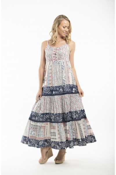 Orientique Naturally Robe à bretelles Ornos 21285