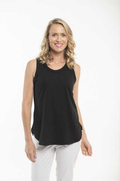 Orientique Naturally Top Cami 11309 noir