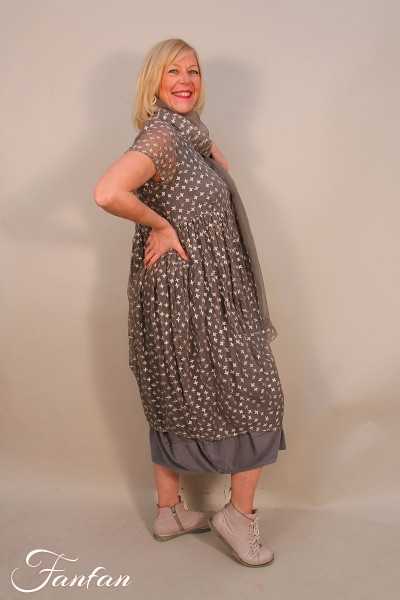 Privatsachen Foulard en soie brodée Windschatz Esel