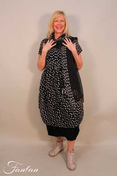 Privatsachen Foulard en soie brodée Windschatz Kaviar