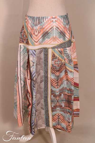 Ivko Rock mit geometrischem Muster 201353 Creme