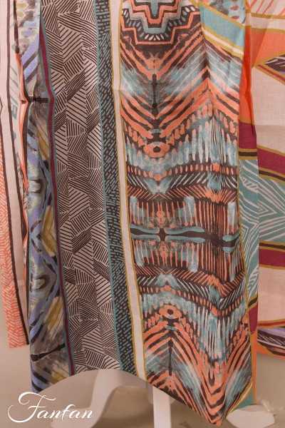 Ivko Rock mit geometrischem Muster 201353 Creme