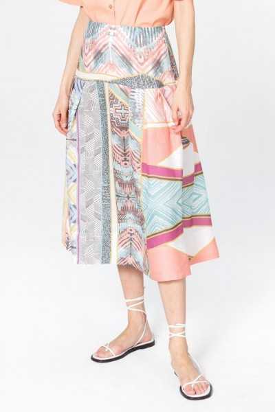 Ivko Rock mit geometrischem Muster 201353 Creme