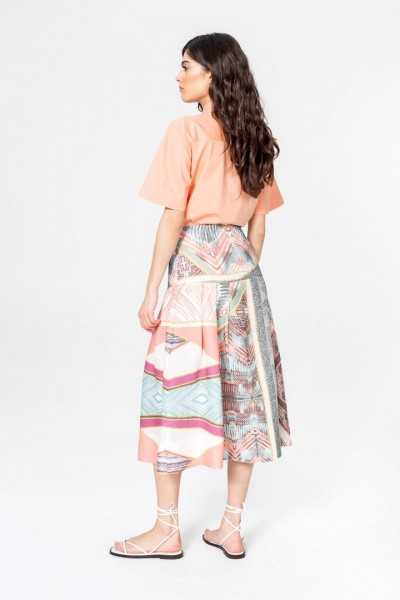 Ivko Rock mit geometrischem Muster 201353 Creme