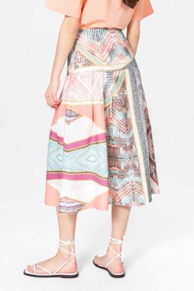 Ivko Rock mit geometrischem Muster 201353 Creme