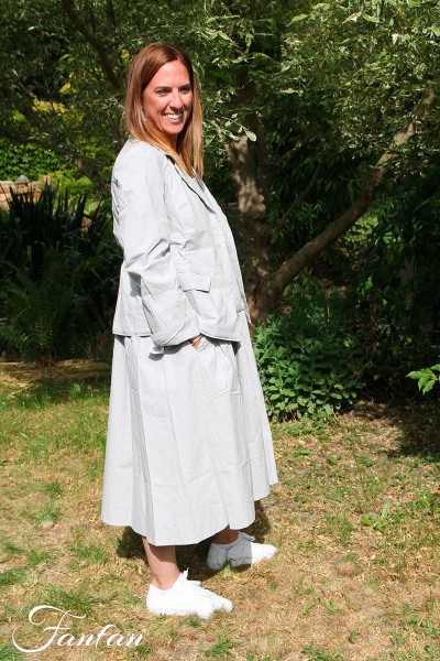 Les Filles d'ailleurs Veste courte Sand V448