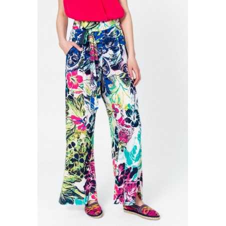 Ivko Trousers 201271 floral print white