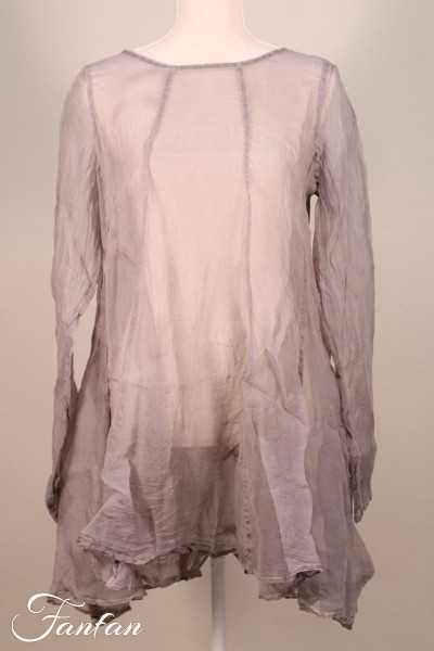 Privatsachen Tunic in silk organza Tresselten Helmut