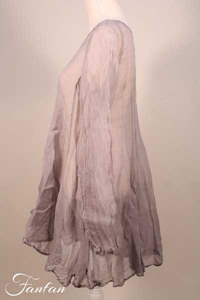 Privatsachen Tunic in silk organza Tresselten Helmut
