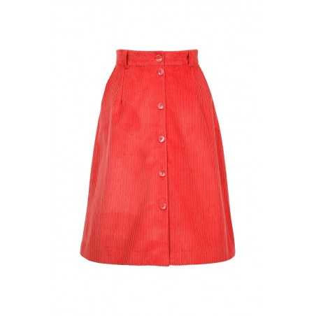 Ivko Buttoned skirt 202451 Brun Rouille