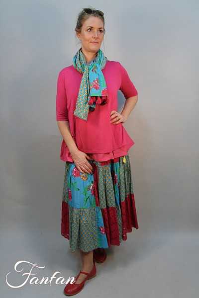 Rhum Raisin Tunic Avignon 58 Fuchsia