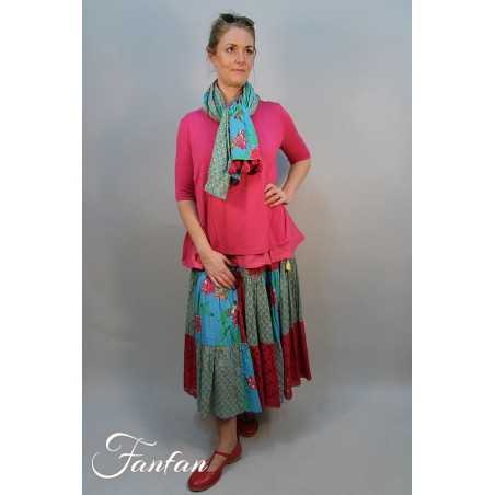Rhum Raisin Tunic Avignon 58 Fuchsia