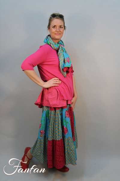 Rhum Raisin Tunic Avignon 58 Fuchsia