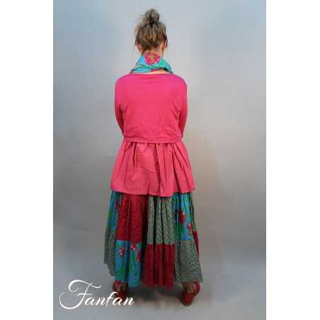 Rhum Raisin Tunic Avignon 58 Fuchsia