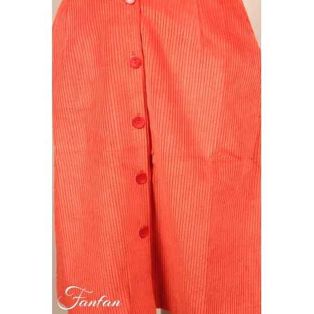 Ivko Buttoned skirt 202451 Brun Rouille