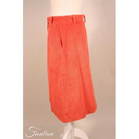 Ivko Buttoned skirt 202451 Brun Rouille