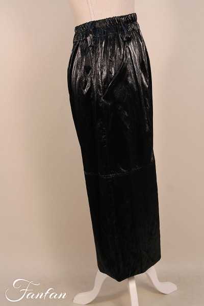 Les Filles d'ailleurs Jupe longue droite noire J563