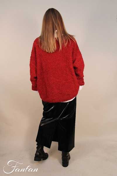 Les Filles d'ailleurs Jupe longue droite noire J563