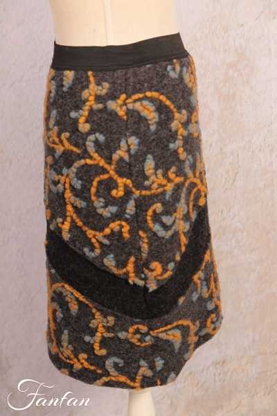 Stulpenkult Jupe Ida en laine bouillie