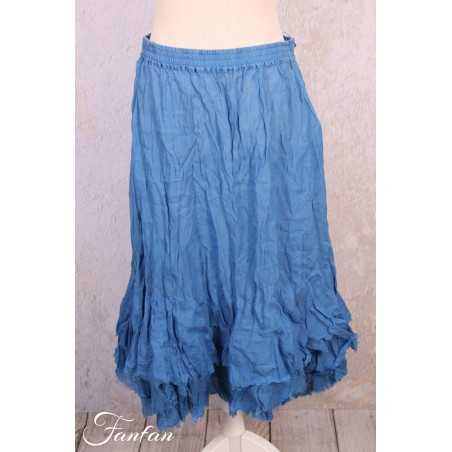 Privatsachen Ramie Rock Stilwald Indigo