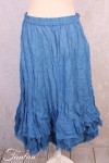 Privatsachen Ramie Rock Stilwald Indigo
