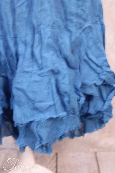 Privatsachen Ramie Rock Stilwald Indigo