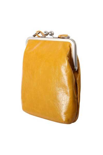 Volker Lang Sac à main à fermoir Clic Clac en cuir LOLA Vintage Salsa