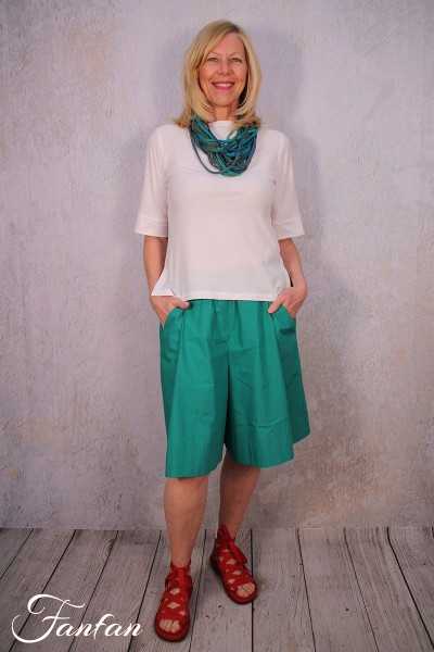 Les Filles d'ailleurs Jupe Culotte Green P320