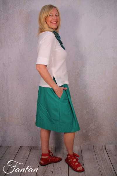 Les Filles d'ailleurs Jupe Culotte Green P320