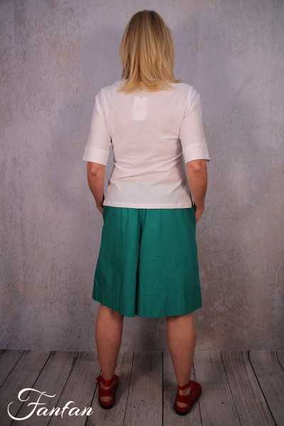 Les Filles d'ailleurs Jupe Culotte Green P320