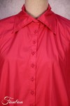 Les Filles d'Ailleurs Robe chemisier Pink R806