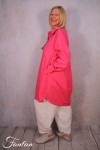Les Filles d'Ailleurs Robe chemisier Pink R806