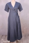 Les Filles d'Ailleurs Robe portefeuille Blue R800
