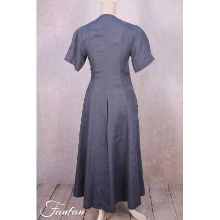 Les Filles d'Ailleurs Robe portefeuille Blue R800