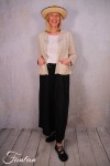 Les Filles d'Ailleurs Veste en lin Sand V457