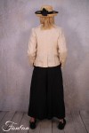 Les Filles d'Ailleurs Veste en lin Sand V457