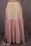 Les Filles d'Ailleurs Jupe rayée Pink up Yellow J573