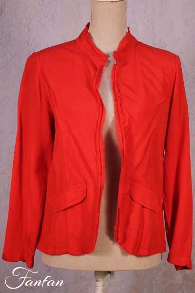 Orientique Naturally Veste fine 62428 Scarlet