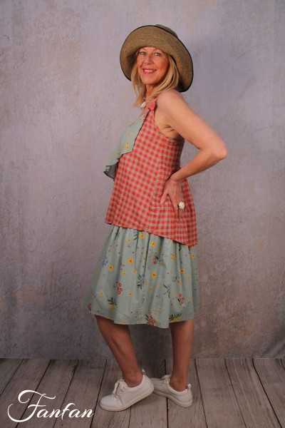 Rhum Raisin Dress Azur 104