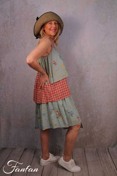 Rhum Raisin Dress Azur 104
