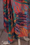 Ivko Wickelkleid mit tropischem Print 211543 Pink