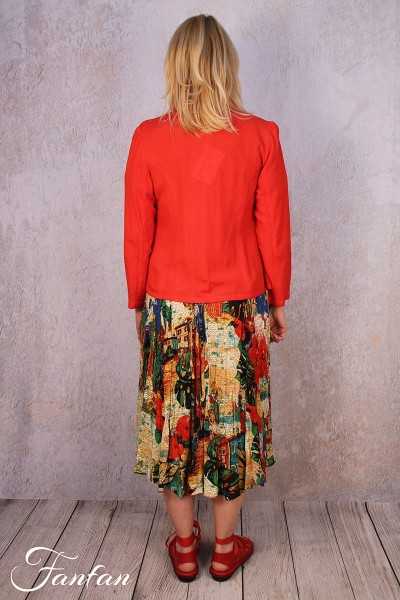 Orientique Naturally Veste fine 62428 Scarlet
