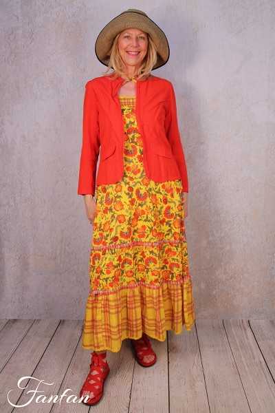 Orientique Naturally Veste fine 62428 Scarlet