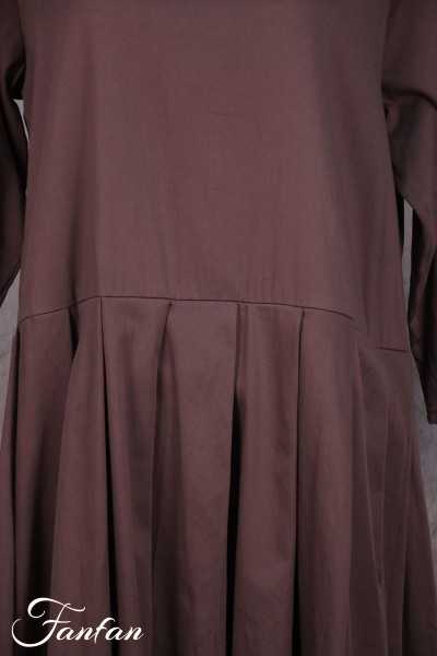 Privatsachen Dress in Gossypium cotton Zögermich Teddy