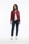 Orientique Natrally Red Cardigan 11362 Rose wood
