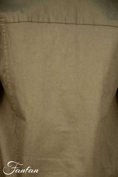 Orientique Naturally Cotton jacket 22708 olive green